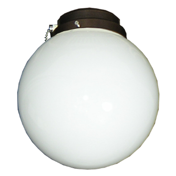 111 Round Globe White
