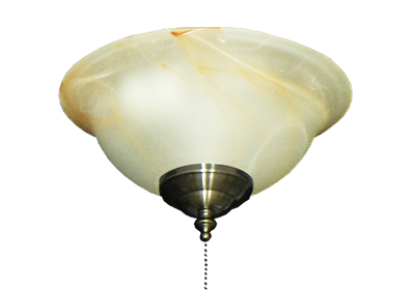 132 Glass Bowl Light in Autumn Scavo