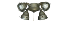 45 4-Light Adjustable Fitter (Glass Sold Separately)