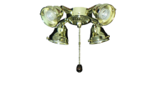 45 4-Light Adjustable Fitter (Glass Sold Separately)