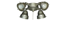 45 4-Light Adjustable Fitter (Glass Sold Separately)