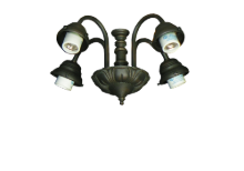49 4-Light Fountain Fitter (Glass Sold Separately)