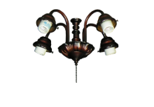 49 4-Light Fountain Fitter (Glass Sold Separately)