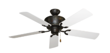 Centurion Oil Rubbed Bronze with 60" Pure White Blades
