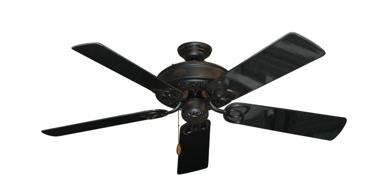 Renaissance Oil Rubbed Bronze with 52" Black Gloss Blades