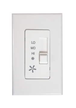 white controller switch with 3 levels