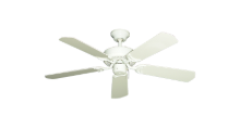 42" Porch Fan in Pure White