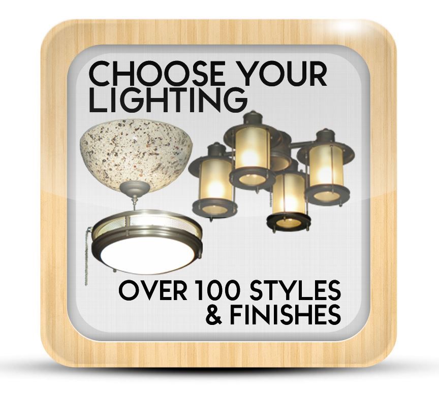 Picture for category Ceiling Fan Light Kits