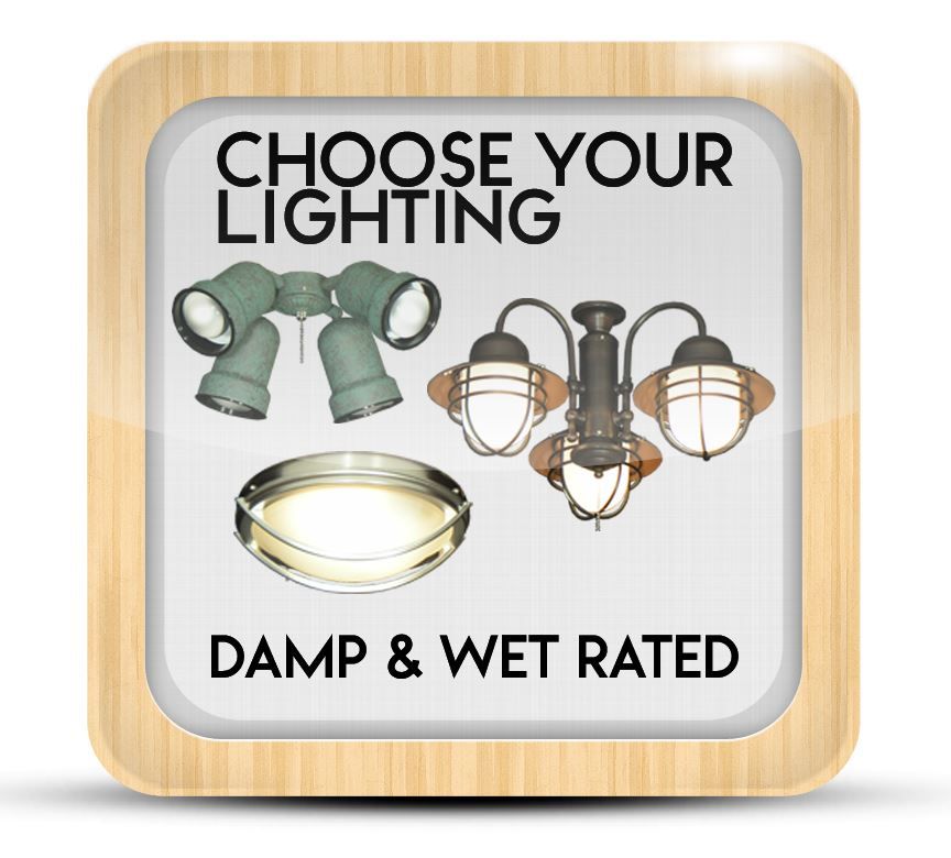 Picture for category Outdoor Lights for Ceiling Fans