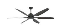 Titan II Oil Rubbed Bronze with 66" Resin Oil Rubbed Bronze Blades with Remote