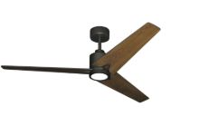 Reveal 52" WiFi Enabled Indoor/Outdoor Modern Ceiling Fan in Oil Rubbed Bronze with Remote