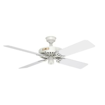 Hunter  52" Outdoor Orig White Blades 52 White Ceiling Fan , Model 23845