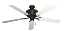 Centurion Oil Rubbed Bronze with 60" Pure White Blades