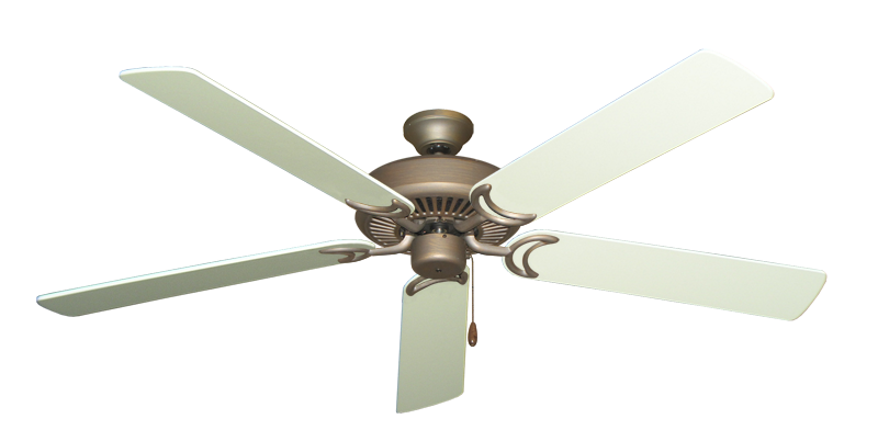Riviera Antique Bronze with 60" Antique White Blades