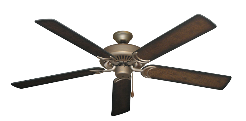Riviera Antique Bronze with 60" Distressed Hickory Blades