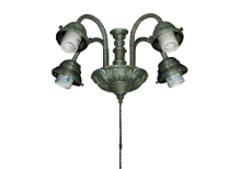 49 4-Light Fountain Fitter (Glass Sold Separately)