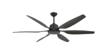 Titan II Oil Rubbed Bronze with 66" Resin Oil Rubbed Bronze Blades with Remote