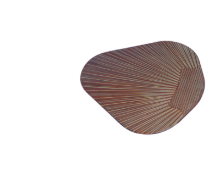 Leaf  Oil Rubbed Bronze Blades