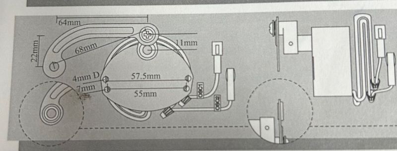 MUSTANG I/II REPLACEMENT OSCILLATING MOTOR