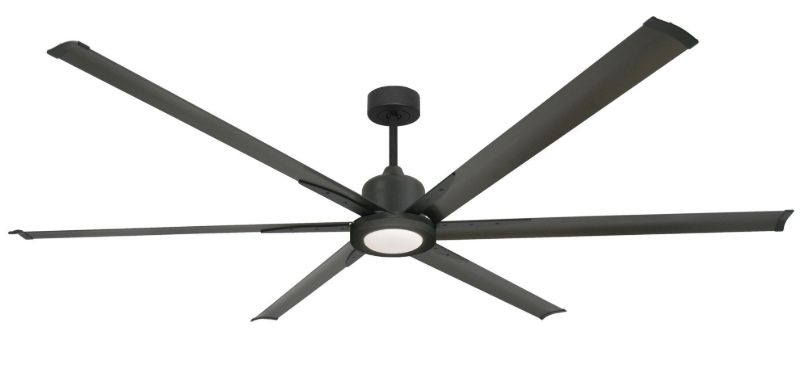 Titan II WiFi Oil Rubbed Bronze with 84" Aluminum Oil Rubbed Bronze Blades with 22W CCT LED Array Light and Remote 