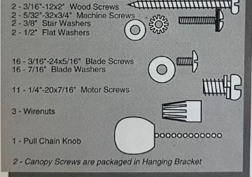 REPLACEMENT SCREWPACK