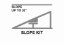 Picture of Slope Kit Adaptor