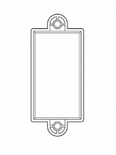 Picture of Rocker Switch Cover Pure White