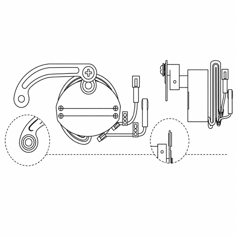 Picture of MUSTANG I/II REPLACEMENT OSCILLATING MOTOR
