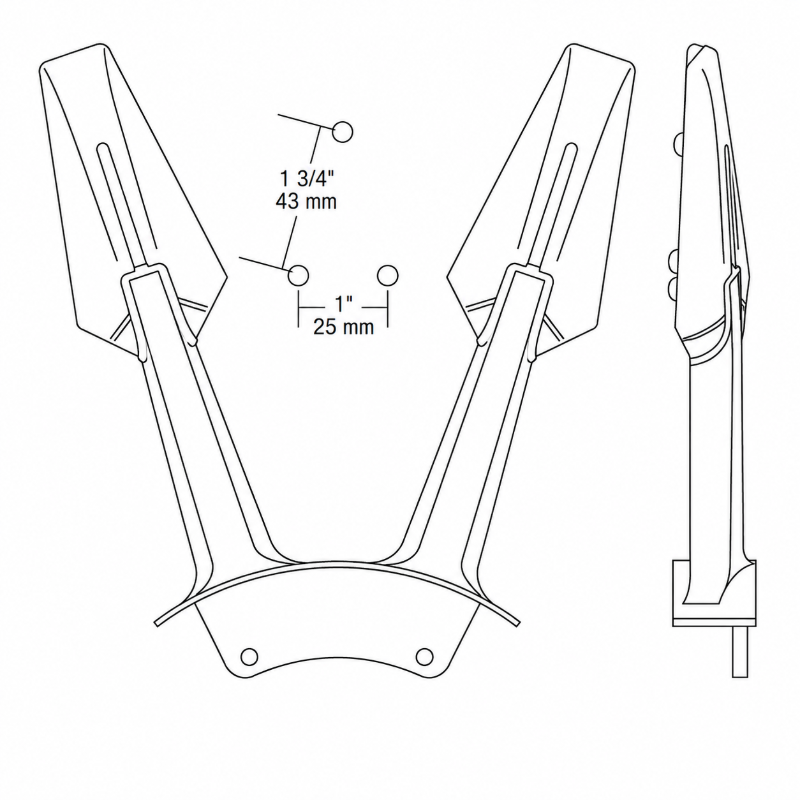 Picture of Replacement Fusion Single Blade Arm